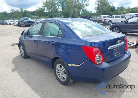 2014 Chevrolet Sonic Lt Auto from USA, damaged, VIN 1G1JC5SHXE4111725